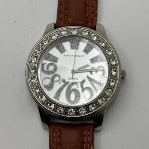 Silver Brown Mens Watch